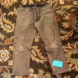 Kuhl pants 36x30 heavy weight Rydr brown